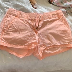 Light orange shorts